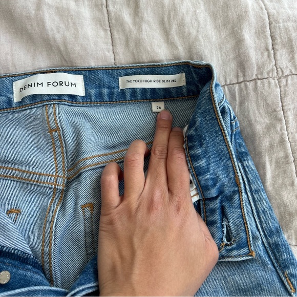 Denim Forum Yoko High Rise Slim, 26 - Picture 5 of 8